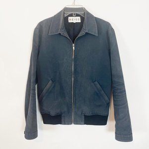 Reiss Men's Long Sleeve Full Zip Front Jacket With Pockets Size Large